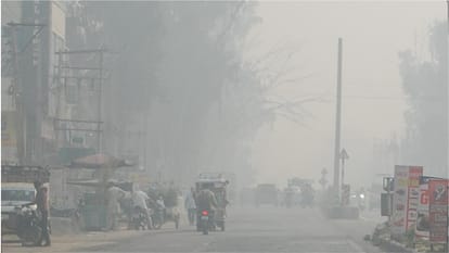 वाराणसी में प्रदूषण।