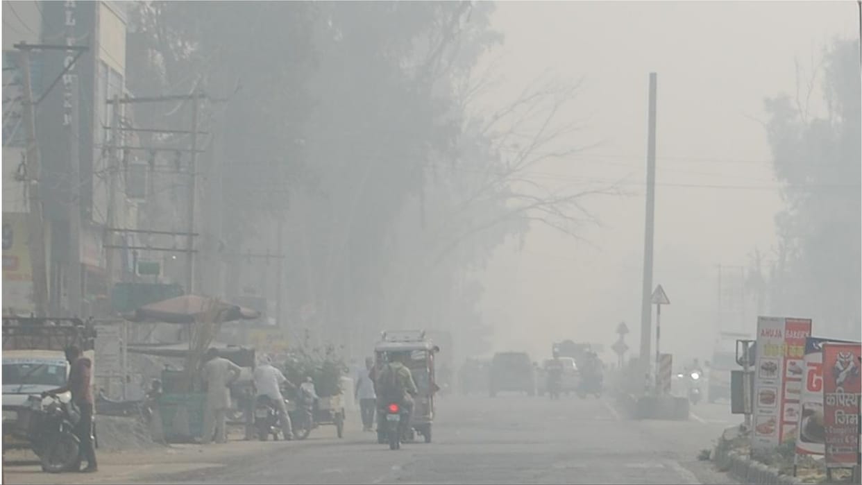 Kaithal: Air pollution level is not decreasing, air quality index remained more than 200
