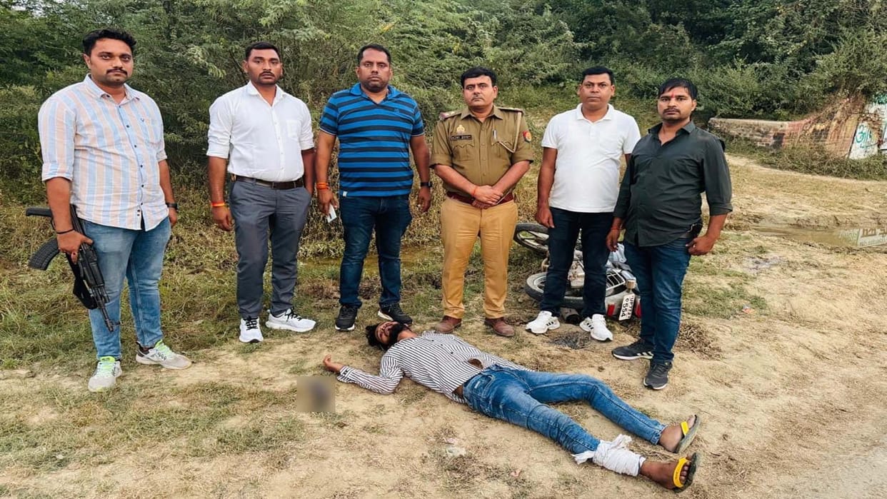 Jalaun: Accused of firing on police team arrested in encounter