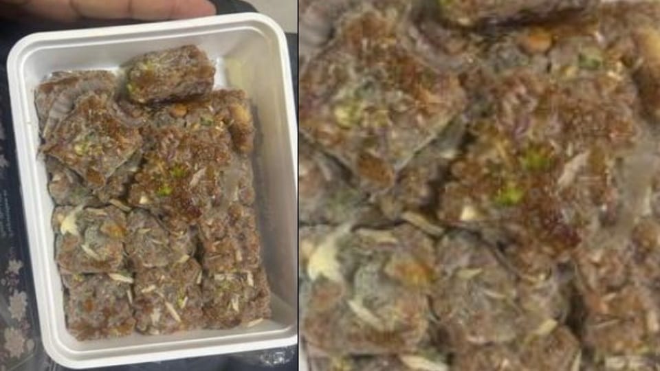 Cashew Barfi Insects: License of this famous sweet shop of Agra suspended, complaint was made on Diwali