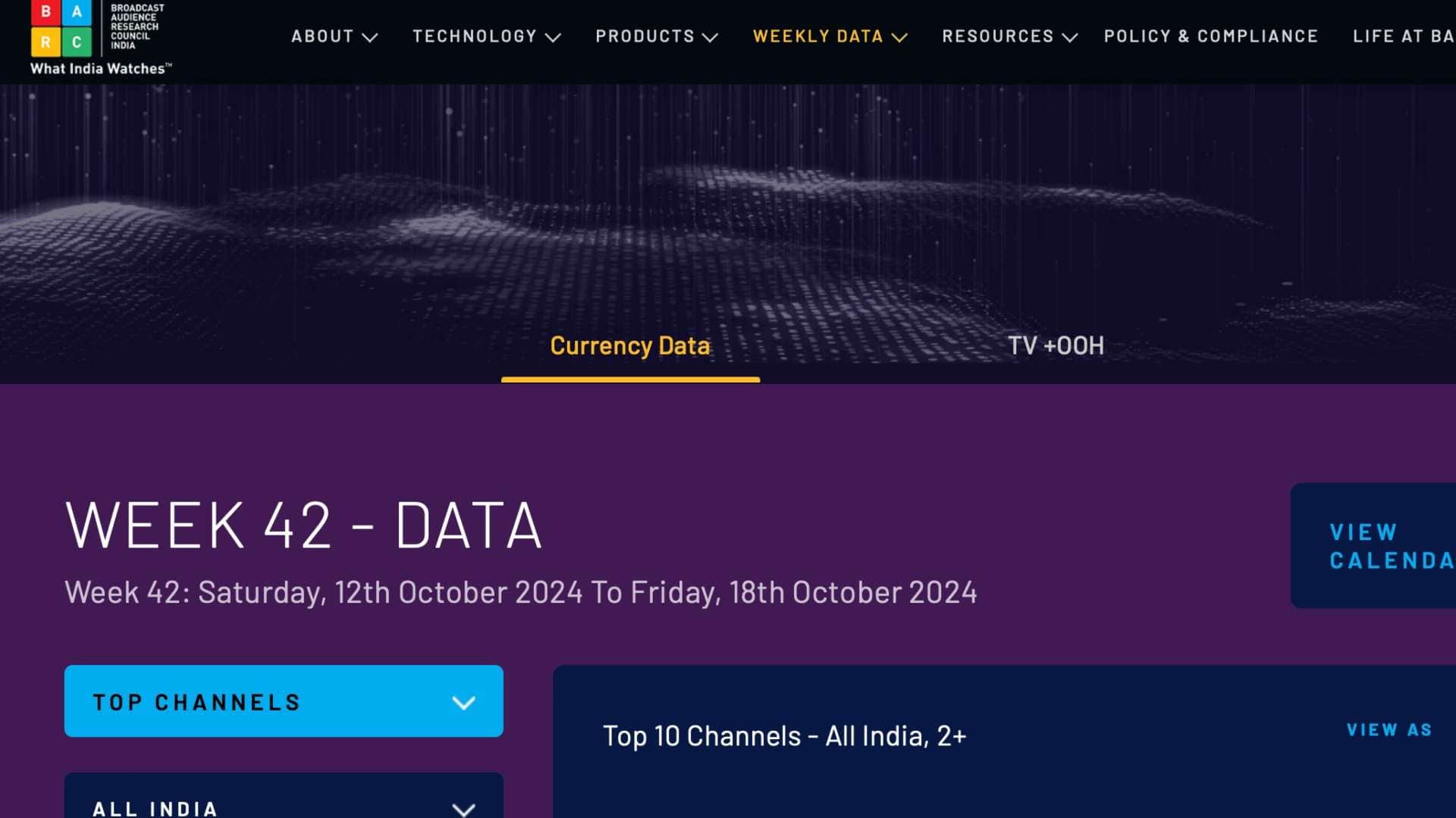 number one satellite tv channel as per week 42 data of barc india no trp released in week 43 top 10 tv channel