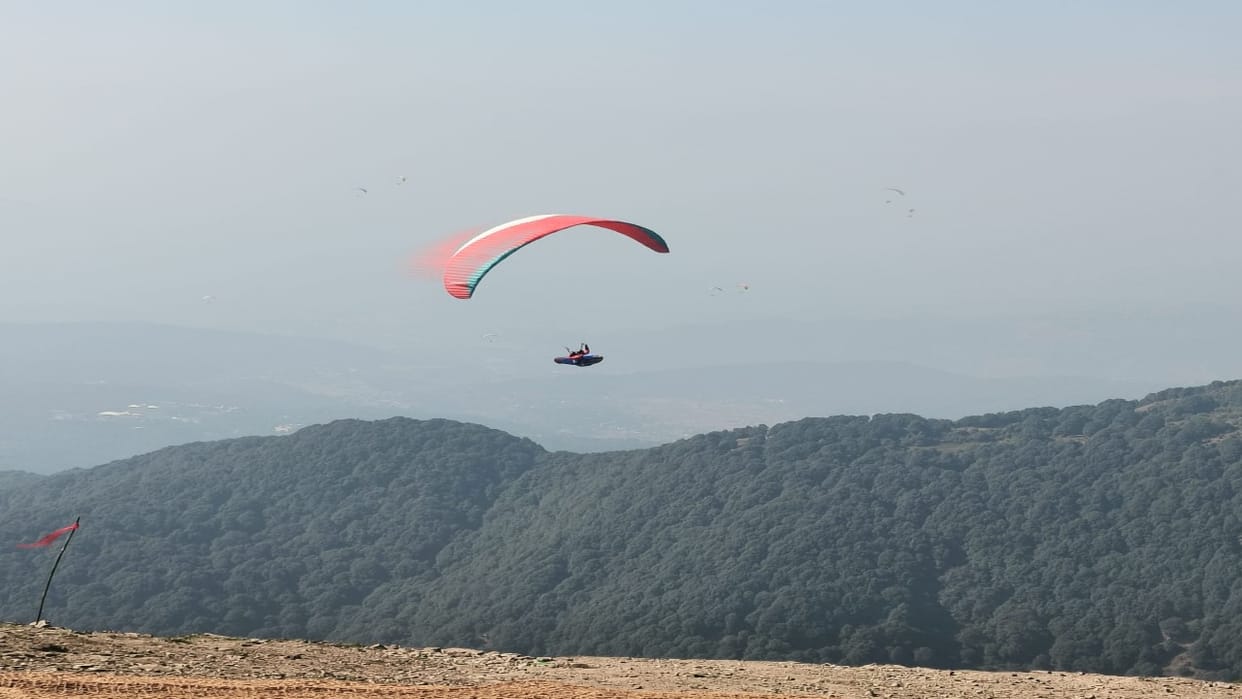 Paragliding world cup started in Bir Billing valley, human birds took flight