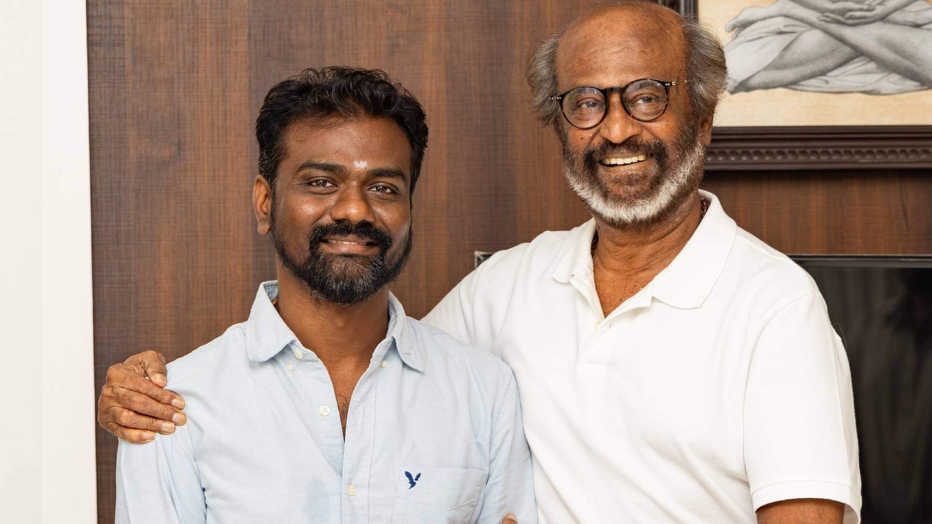 Rajinikanth meets amaran team congratulates Sivakarthikeyan kamal haasan and film cast and crew shares pics