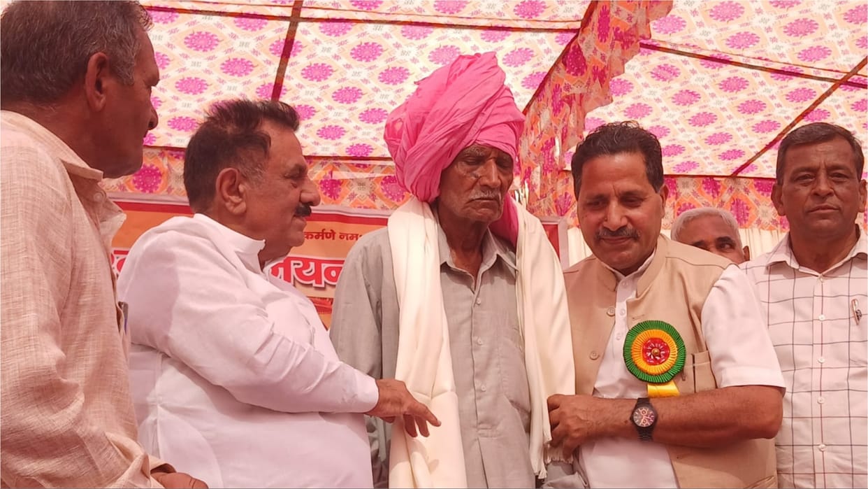 Haryana: Lord Vishwakarma worshiped in Kurukshetra, meritorious children honored