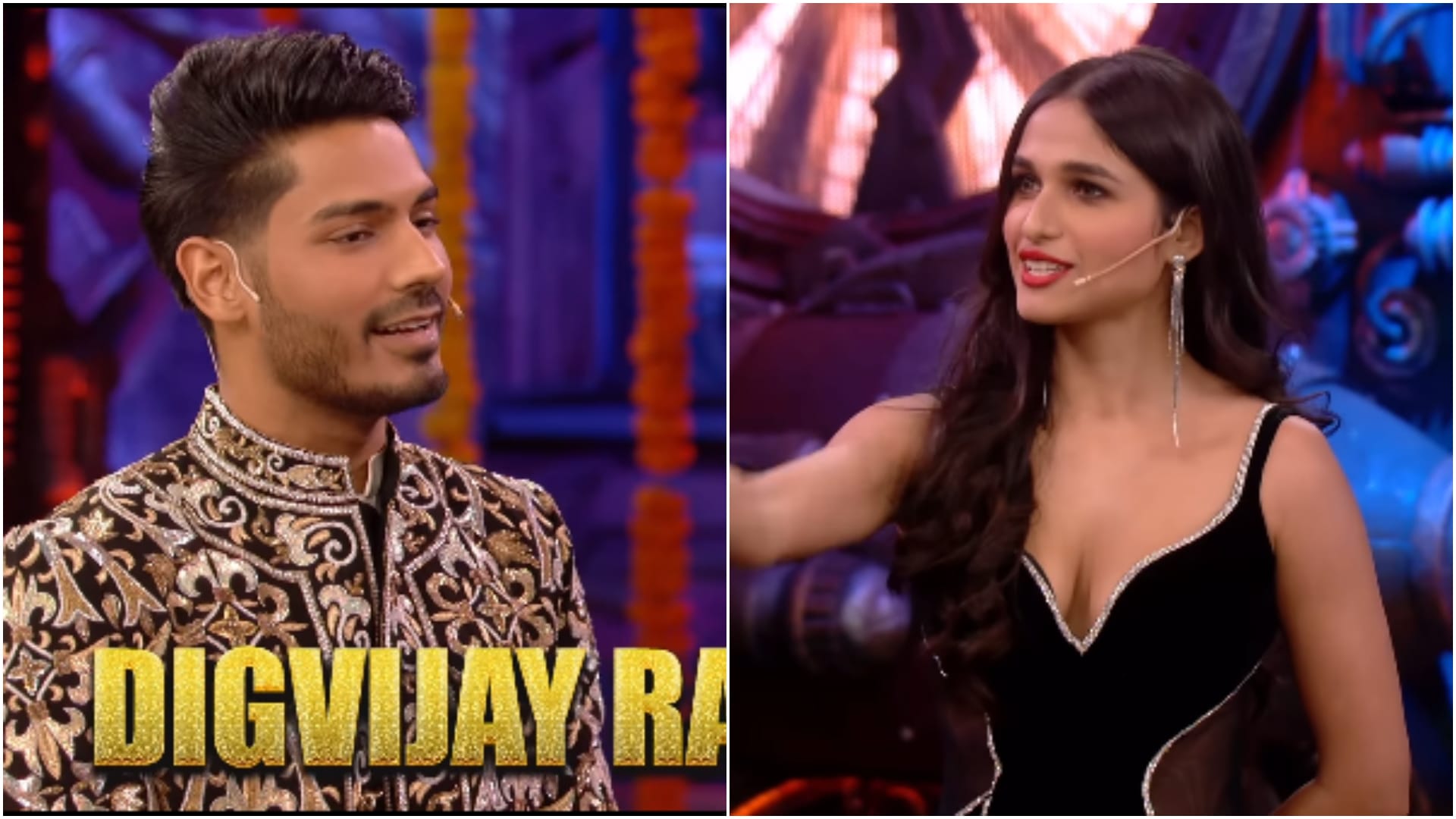 in Bigg Boss 18 latest episode Salman Khan seen pulling legs of Chum Darang and Karan Veer Mehra