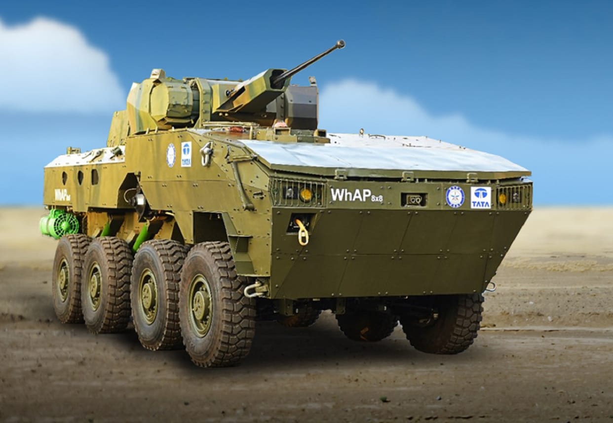 India’s WhAP Armoured Vehicles outclass China’s Type-08 armoured vehicle in Moroccan Army Trials