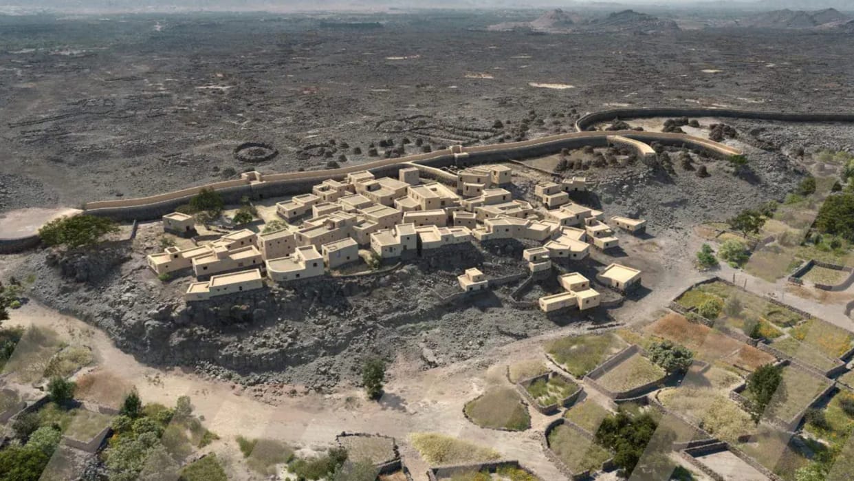 Archaeologists have uncovered a 4,000-year-old fortified town in Saudi Arabia news updates