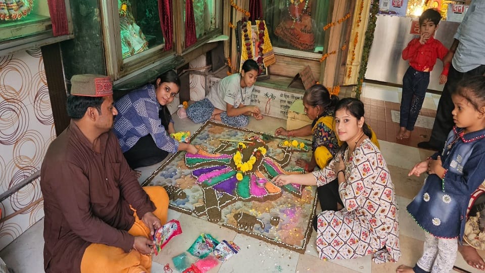 Govardhan Puja in Aligarh