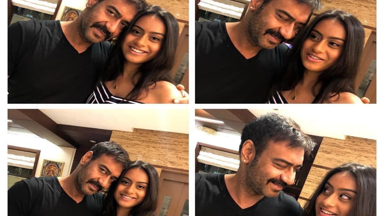 Ajay Devgn daughter Nysa Devgn Calls her father Fav Hero Singham Again actor reaction goes viral
