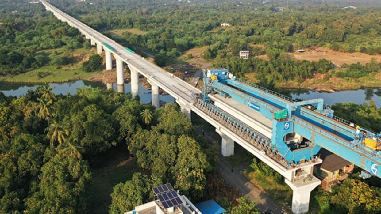 Bullet train: No bridge was washed away, rains affected only temporary access, say officials