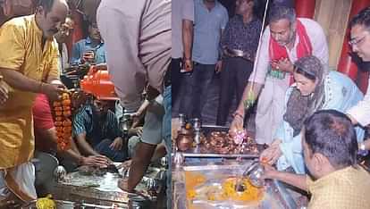 Pooja Politics in Sisamau Naseem offered water to Lord Shiva Ulema issued a fatwa priests purified temple