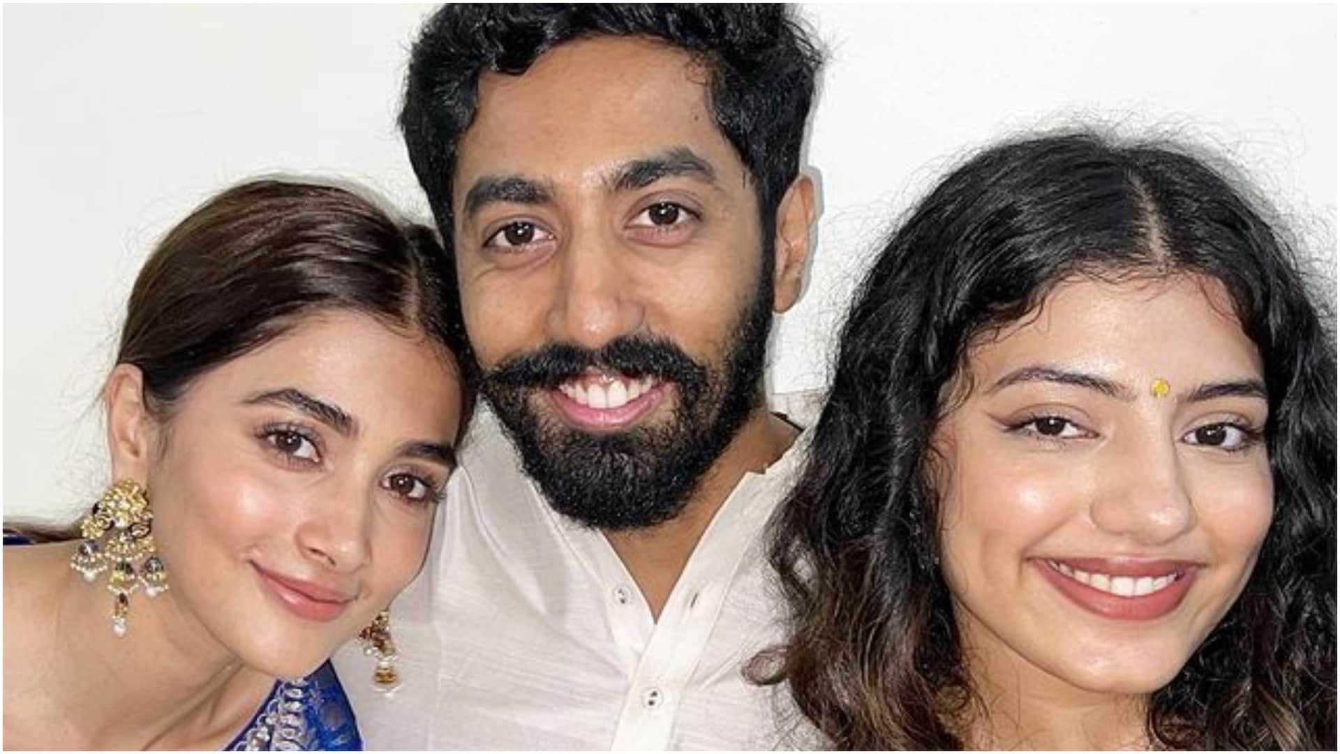 Actress Pooja Hegde is celebrating Bhai Dooj with his brother Doctor Risabh Hegde shared old memories