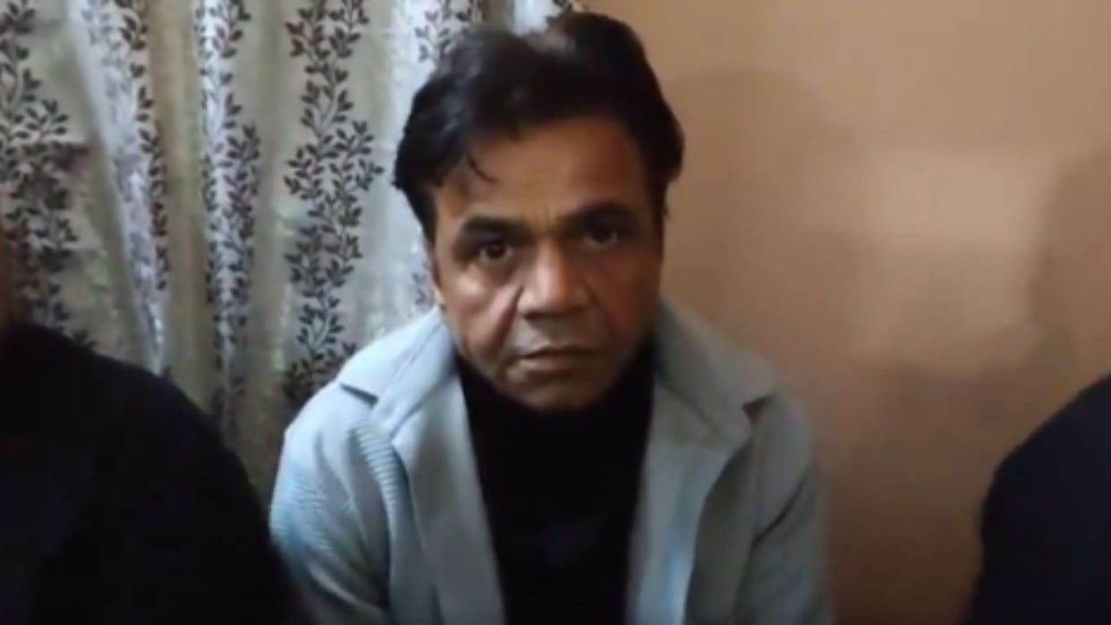 Rajpal Yadav got angry on this question of journalist bhool bhulaiyaa 3 actor snatched his phone video viral