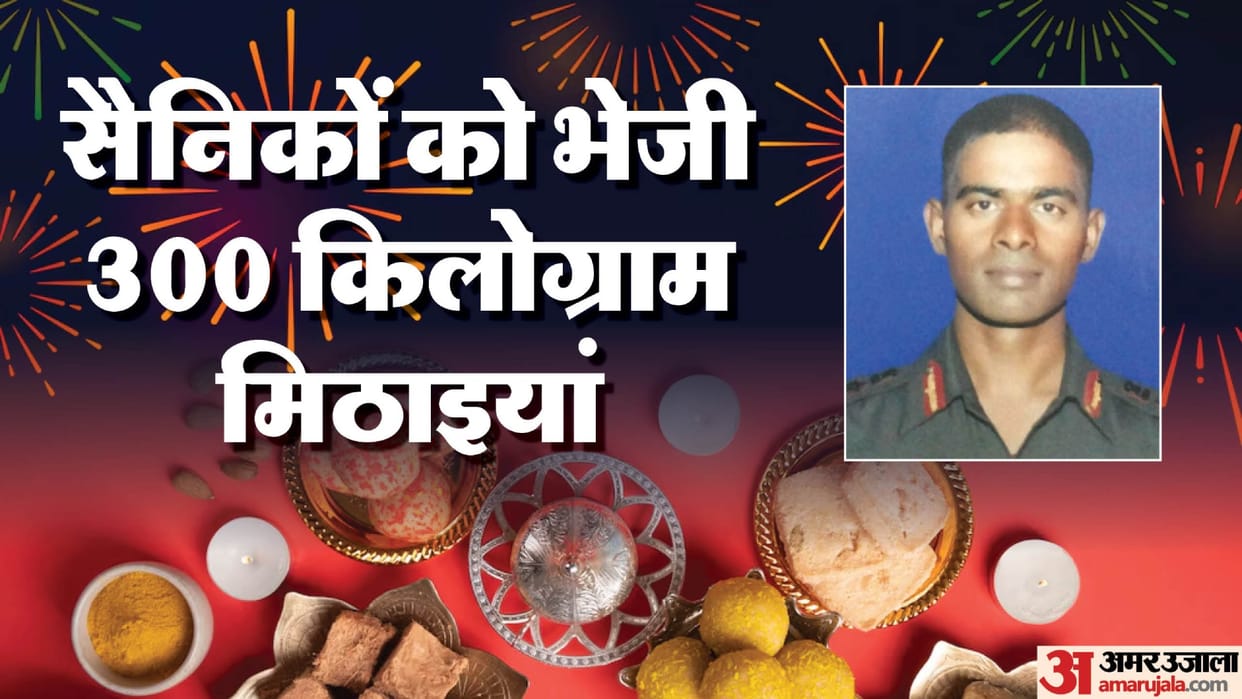 Slain army officer santosh mahadik friends send 300kg sweets diwali army unit support soldiers