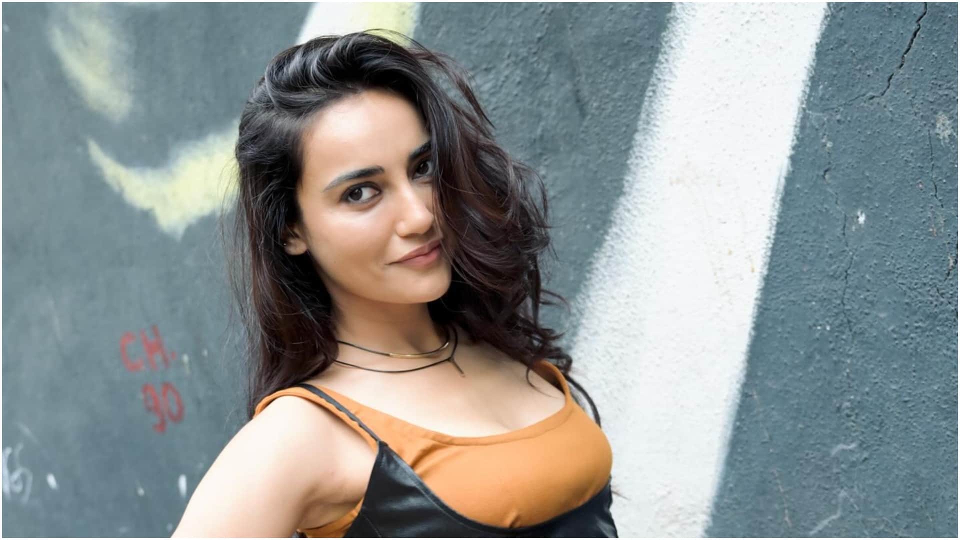 Newlyweds Actress Surbhi Jyoti and her husband Sumit Suri Meet Uttarakhand CM Pushkar Singh Dhami