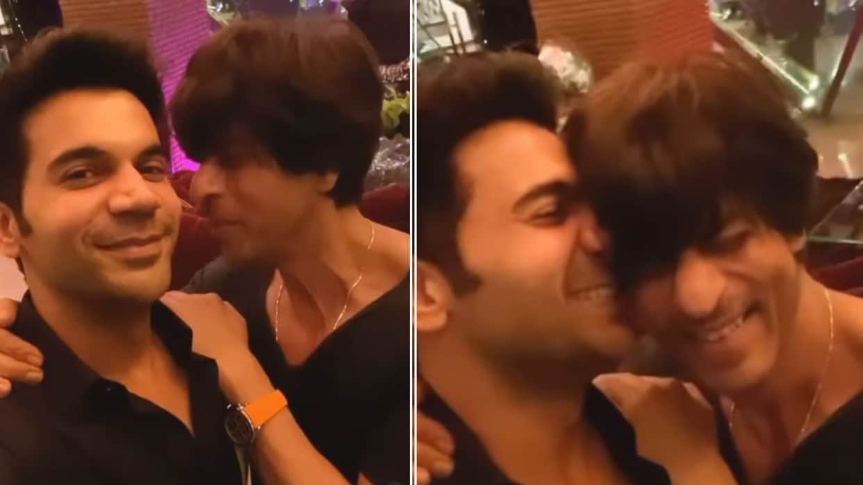 Rajkummar Rao Birthday Wish For Shah Rukh Khan Has A Stree Connection says vickky viral video on social media
