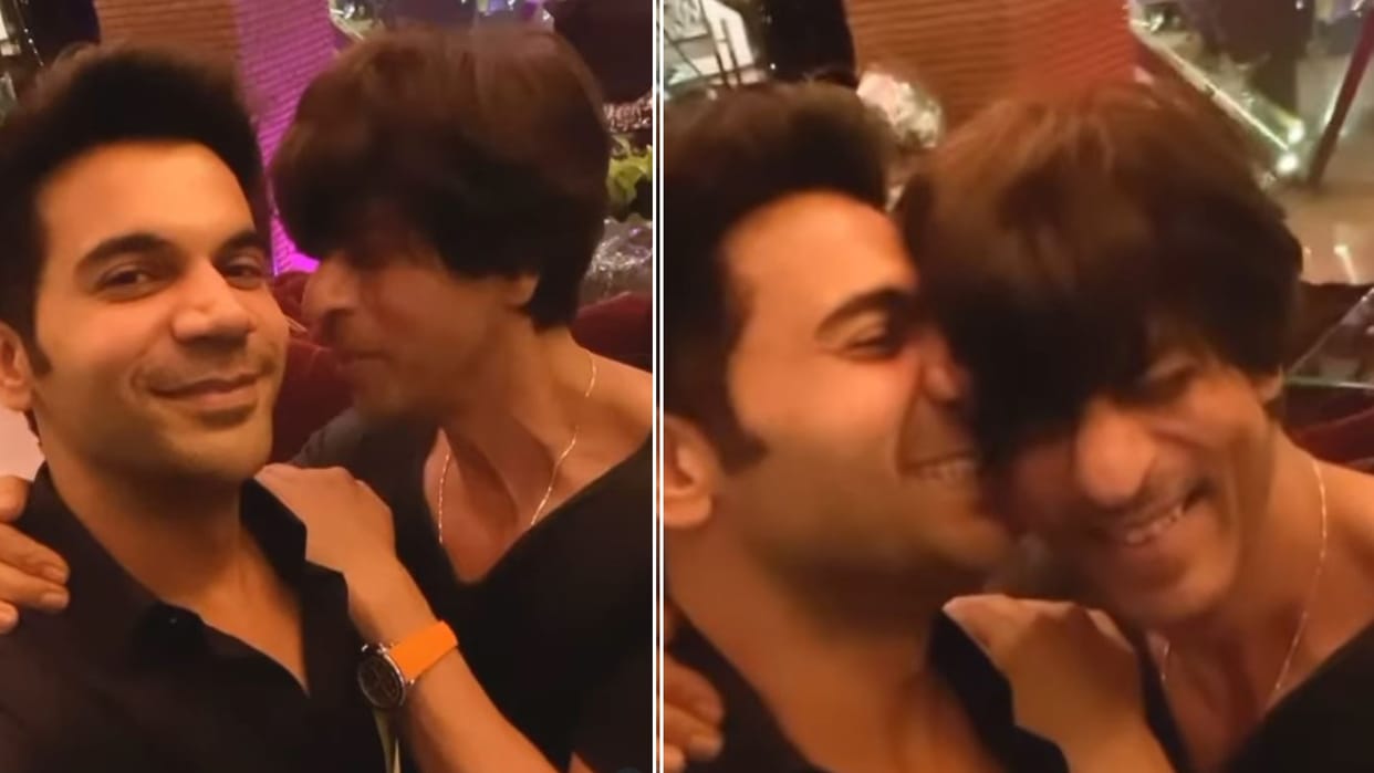 Rajkummar Rao Birthday Wish For Shah Rukh Khan Has A Stree Connection says vickky viral video on social media