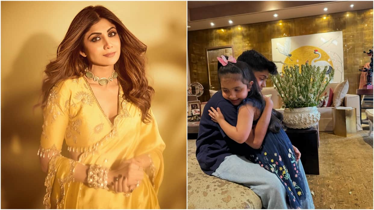 Shilpa Shetty fans awed to see bhai dooj celebration of her childrens actress shared glimpses