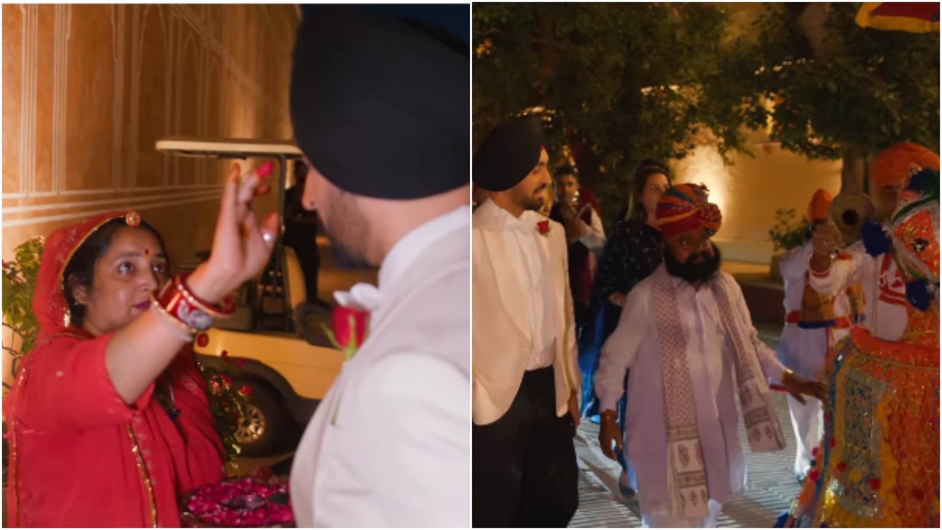 Dil Luminati Tour 2024 Diljit Dosanjh got warm welcome in pink city jaipur shared glimpses of his hospitality