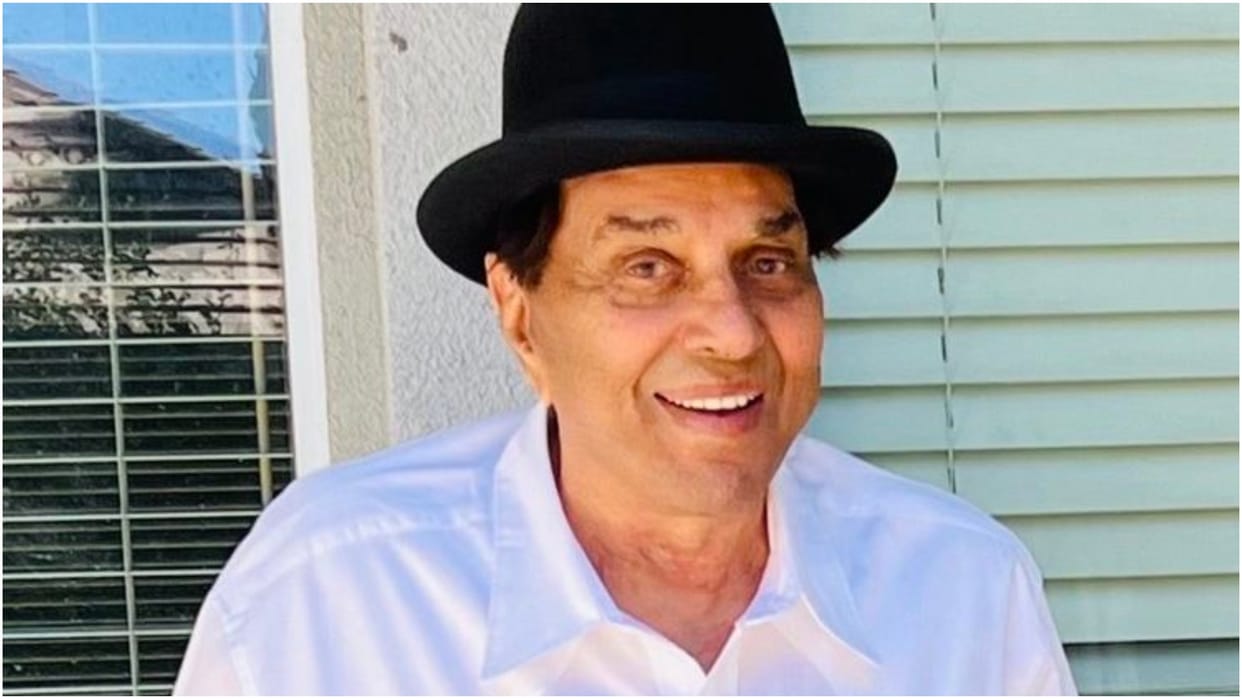Dharmendra shared a video where he seen doing Iconic Jamal Kudu Step Before Kanguva actor Bobby Deol
