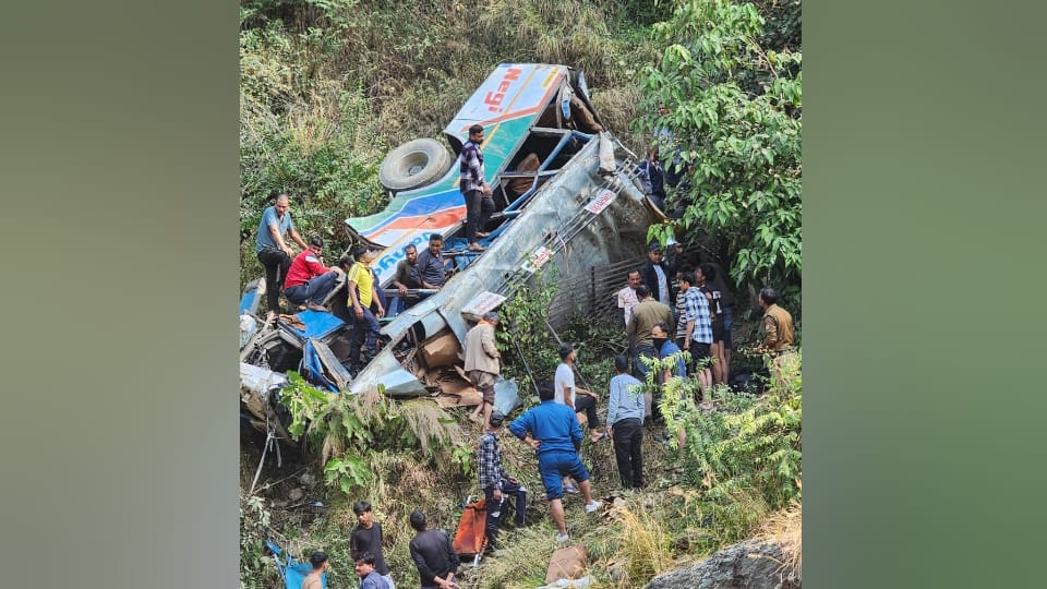 Uttarakhand Almora Bus Accident The accident was so horrific that bodies had to be taken out by cutting bus