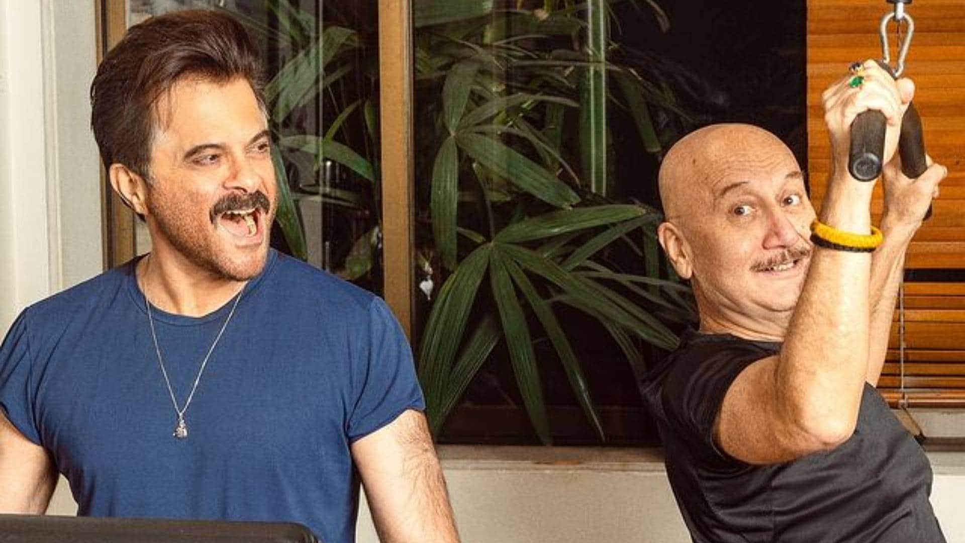 Anil Kapoor Praised Anupam Kher For his film Vijay 69 Shares a post saying the entire industry is saluting you