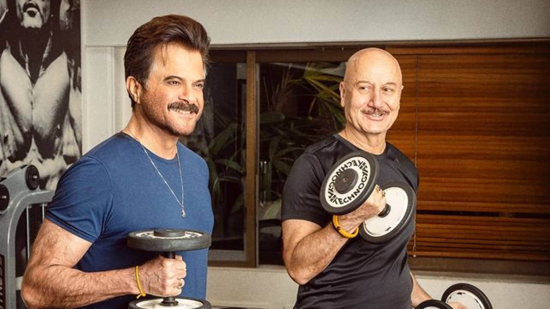 Anil Kapoor Praised Anupam Kher For his film Vijay 69 Shares a post saying the entire industry is saluting you