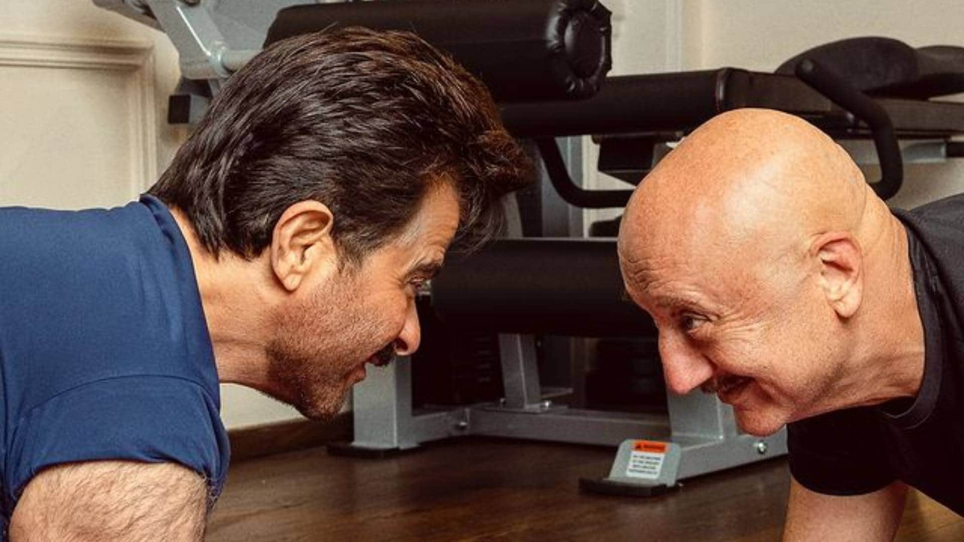Anil Kapoor Praised Anupam Kher For his film Vijay 69 Shares a post saying the entire industry is saluting you