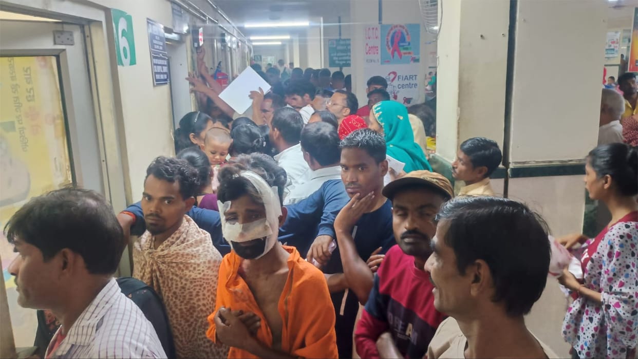 Sonipat: Long queues of patients started due to OPD starting after four days