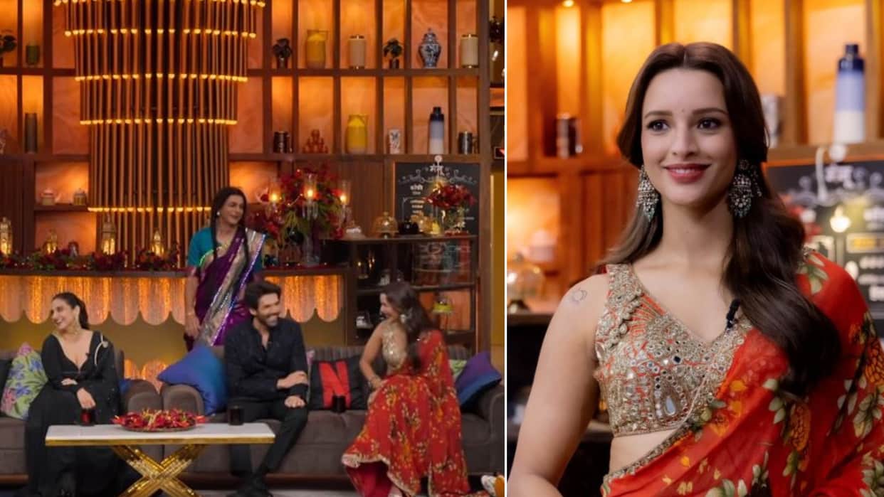 Animal actress Triptii Dimri Bold Scenes with Ranbir Kapoor film asked by Sunil Grover said Asli Mein Kuch Tha