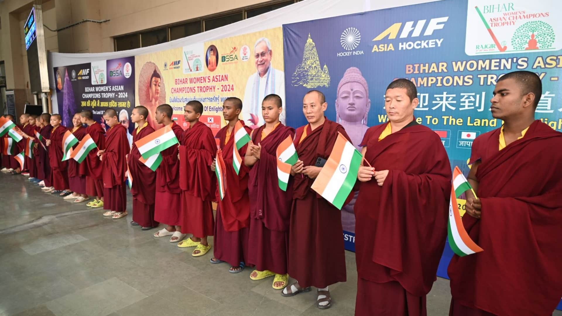 Bihar News: Historic start of Asian Women's Hockey Champions Trophy for first time, welcomed foreign players