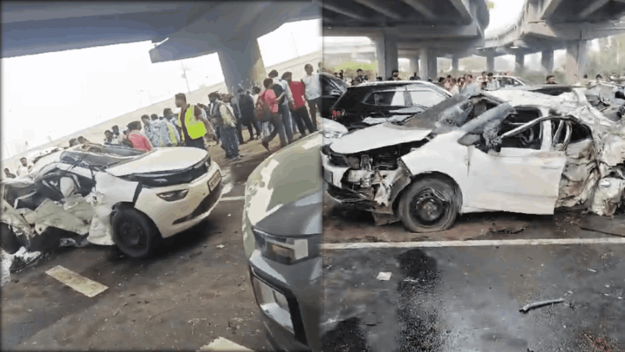 Two died in a road accident on Gurugram-Sohna road