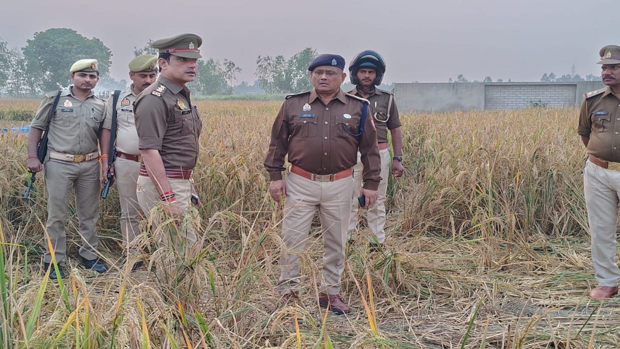 The skeleton of a farmer missing for eight days was found in the paddy field