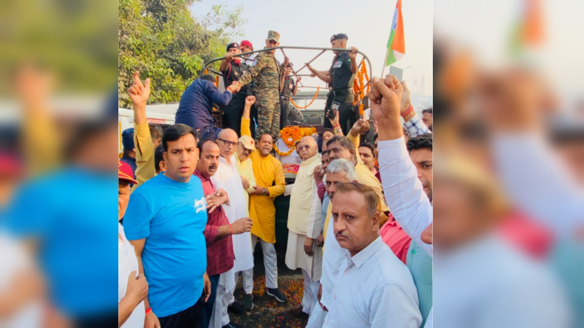Sacrifice of Vivek Baliyan of Muzaffarnagar: His body reachs his ancestral home Shahjuddi today