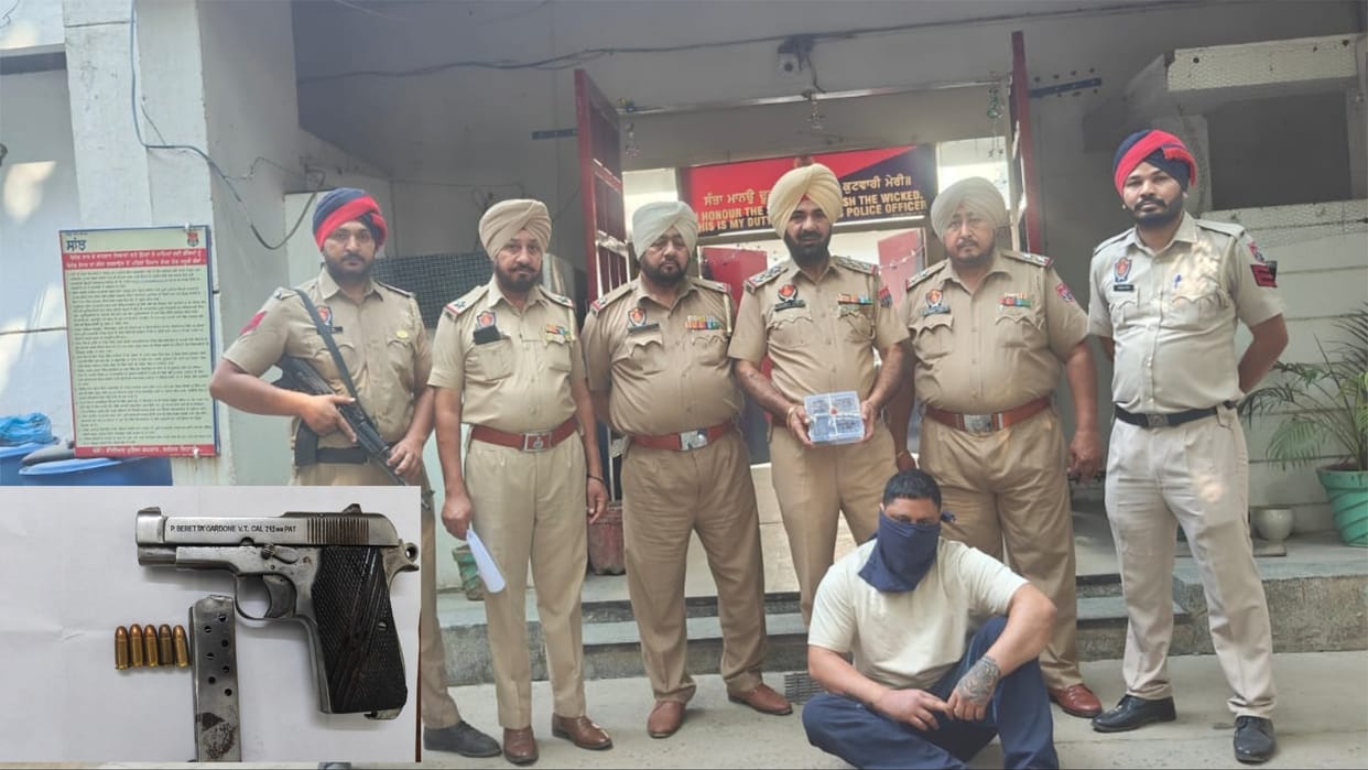 Punjab: Tholu, the main associate of Canadian gangster Amritpal, arrested by Jalandhar police