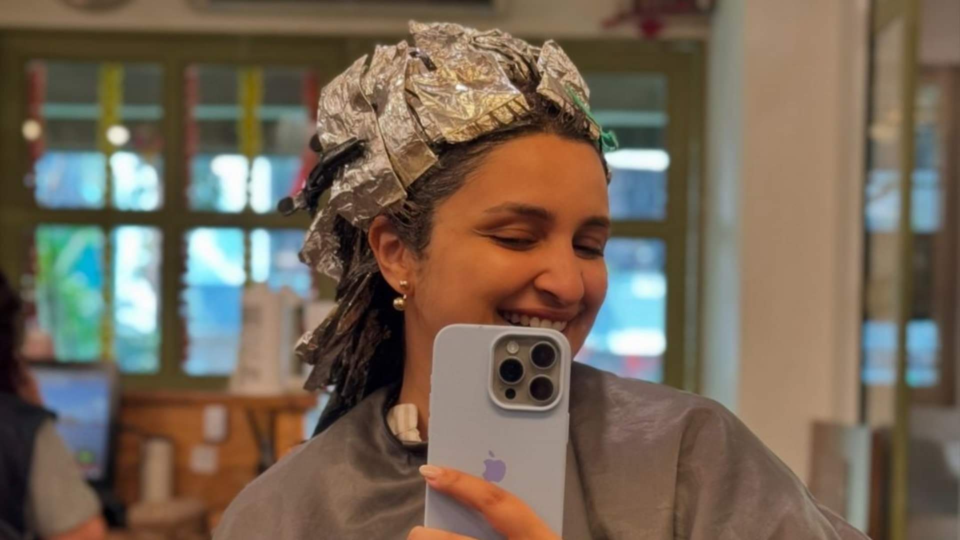 Parineeti Chopra Flaunts her new Colored Hair Actress Started Prep for new Upcoming Movie