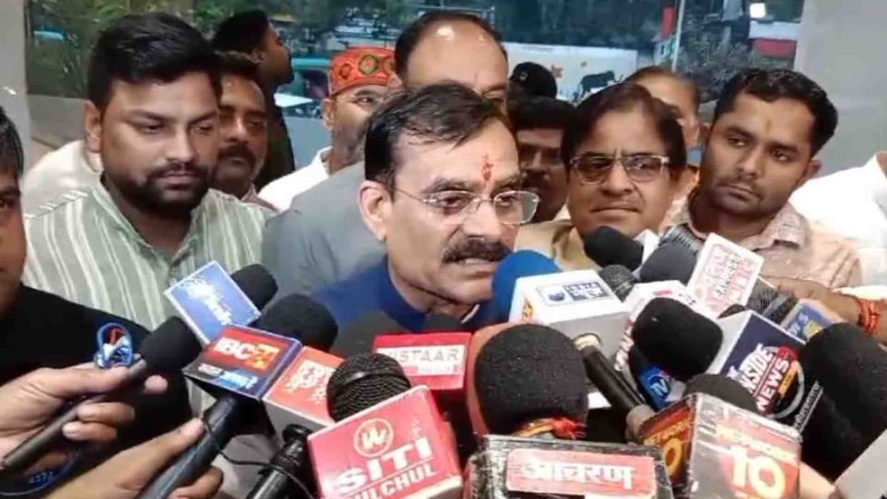 Gwalior News: State President BD Sharma verbally attacked Congress
