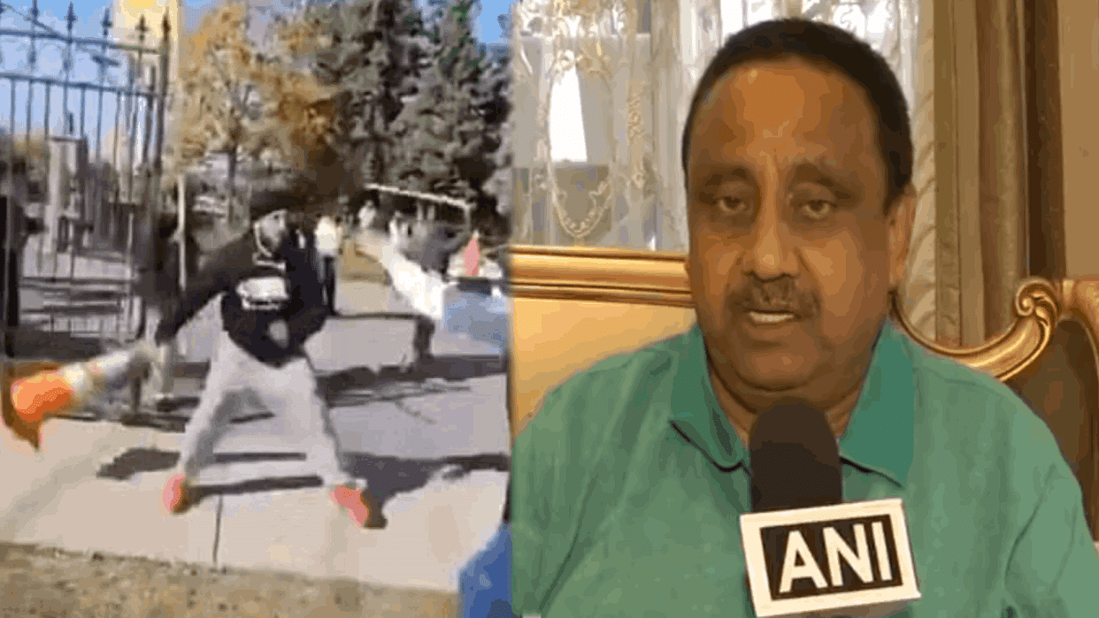 Delhi BJP MP Praveen Khandelwal strongly condemned Canada temple attack-pollution