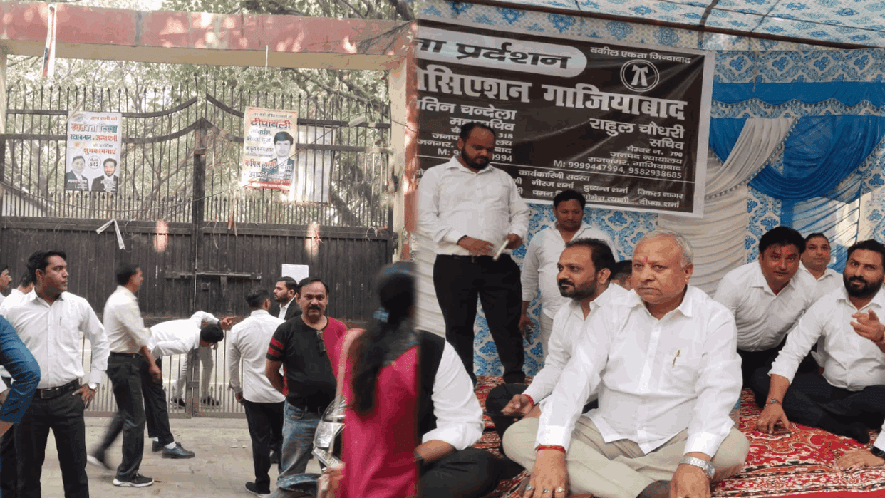 Lawyers strike in UP today updates after Ghaziabad District Court incident