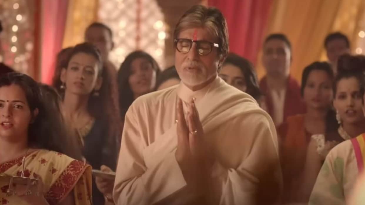 Amitabh Bachchan Secretly Visits Siddhivinayak Temple befofe release trailer of Abhishek film I Want To Talk?