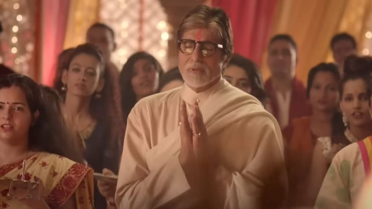 Amitabh Bachchan Secretly Visits Siddhivinayak Temple befofe release trailer of Abhishek film I Want To Talk?