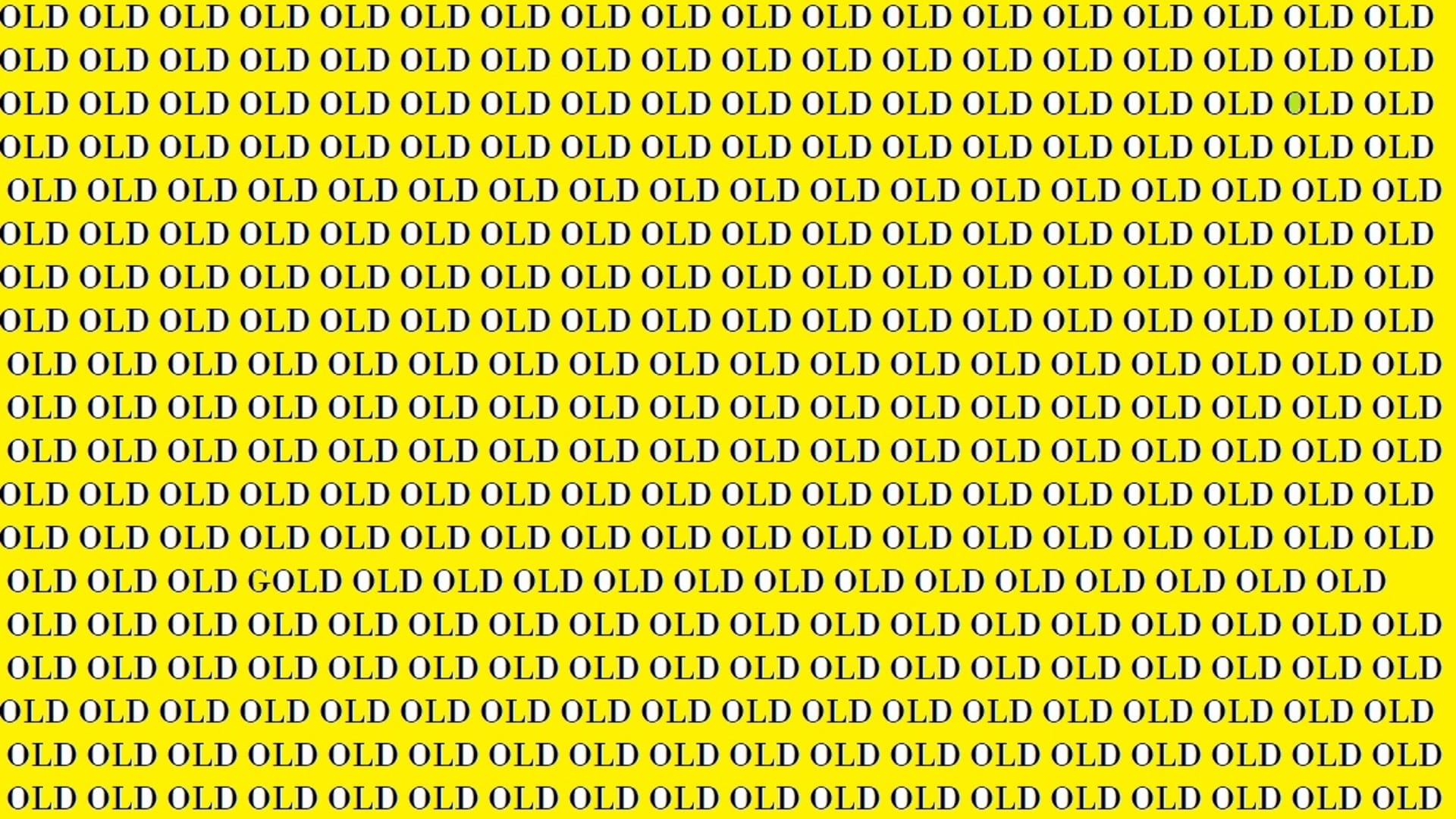 Optical Illusion For Iq Test: Can You Spot Gold in 10 Seconds Viral Brain Test