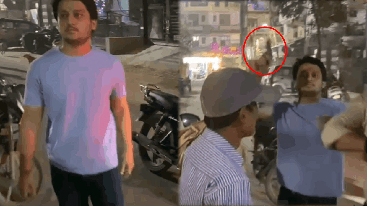 case of beating of father and son in a road rage dispute has come to light in Ghaziabad