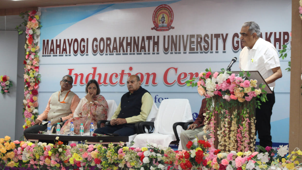 Gorakhpur Mahayogi Gorakhnath University convocation ceremony was organized