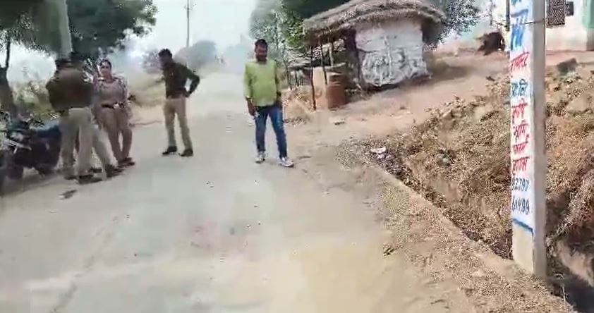Stone pelting between two parties over minor dispute in Mathura old man dies during rescue