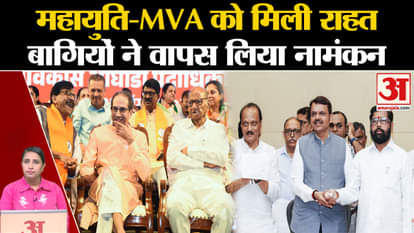 Maharashtra Assembly Elections 2024: Mahayuti and Mahavikas Aghadi got relief from rebel leaders