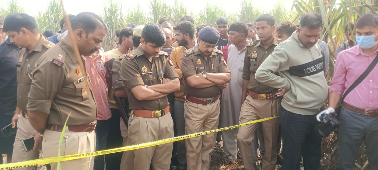 Murder: Laborer murdered in Rohta, Meerut by silting throat, Raju had gone to peel sugarcane in the field