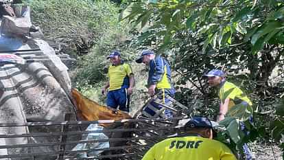 SDRF team told the situation at the spot of Almora bus accident