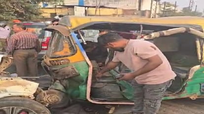 नशेबाजों ने दौड़ाई कार