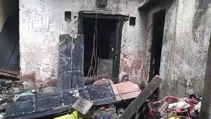 Alwar News: Fire broke out in a plastic warehouse in Rajgarh due to firecrackers